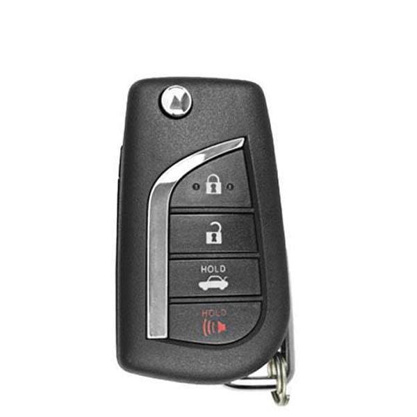 KeylessFactory:2014-2017 Toyota Camry Corolla / 4-Button Flip-Key  / HYQ12BDM (H Chip)